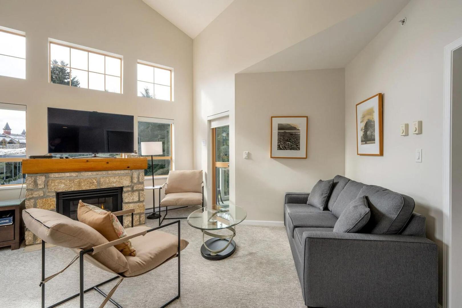 Apartment 2br + Loft & Sofabed Tyndall Stone Mountain Views Pool, Hot Tub & Free Parking *